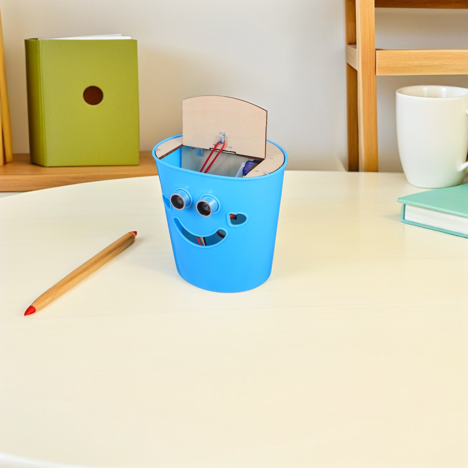 Science Project Diy - 1Set Intelligent Sensor Trash Can DIY