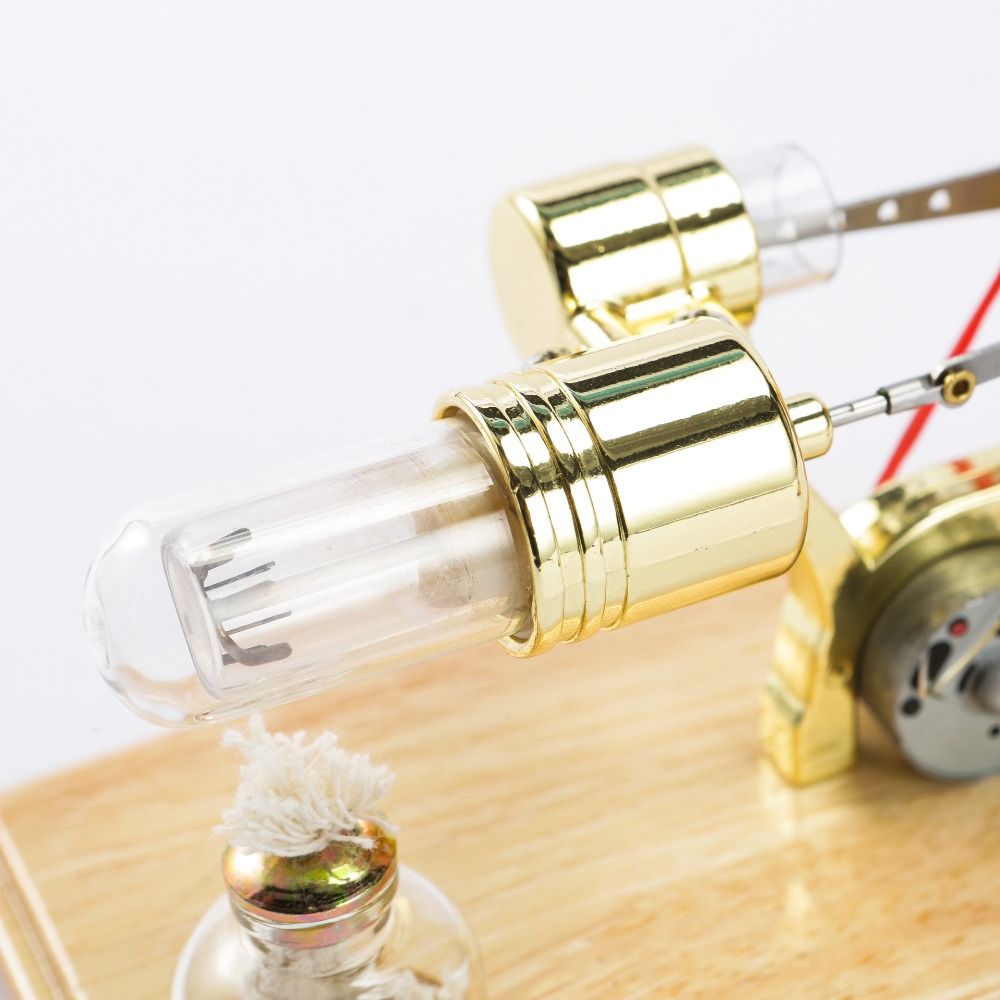 Science And Invention - Colorful LED Stirling Engine Motor Model