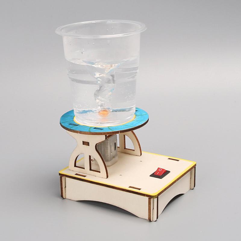 Science Toys Diy - /Kb/1Set for Water Swirl Maker Wooden