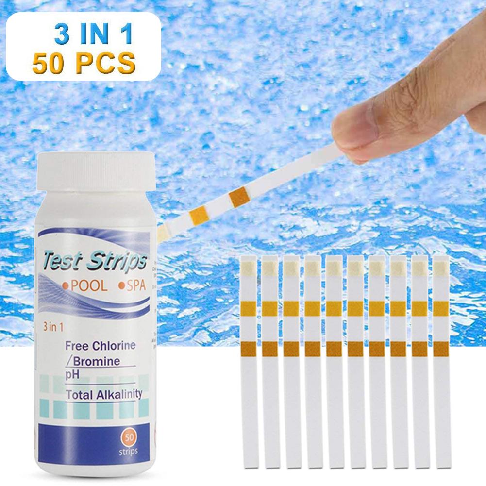 50pcs Chlorine PH Test Strips  - Ph Strip Test 评论和价格