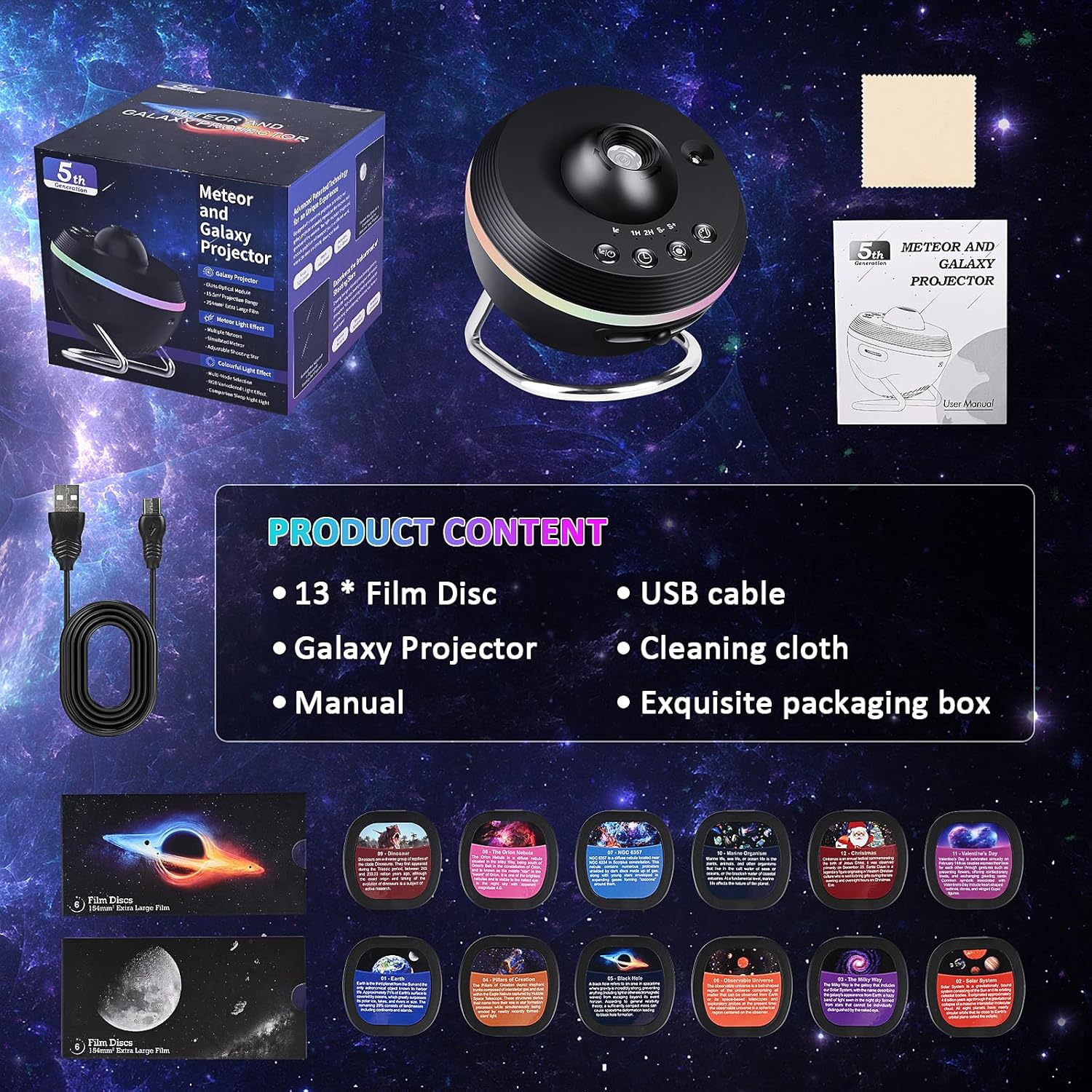 Star Projector 13 in 1 Galaxy  - Planetarium Projector Home 评论和价格
