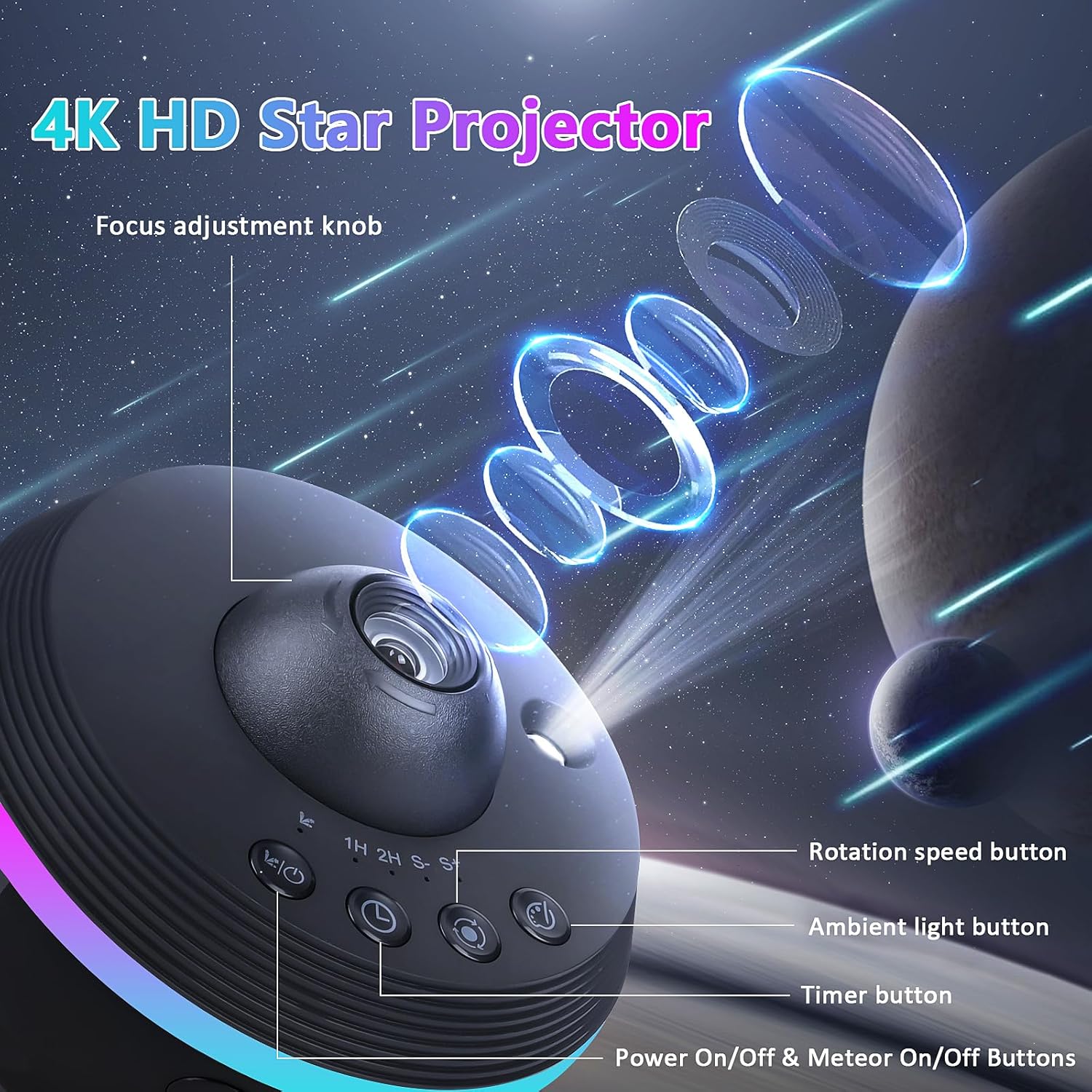 Star Projector 13 in 1 Galaxy  - Planetarium Projector Home 评论和价格
