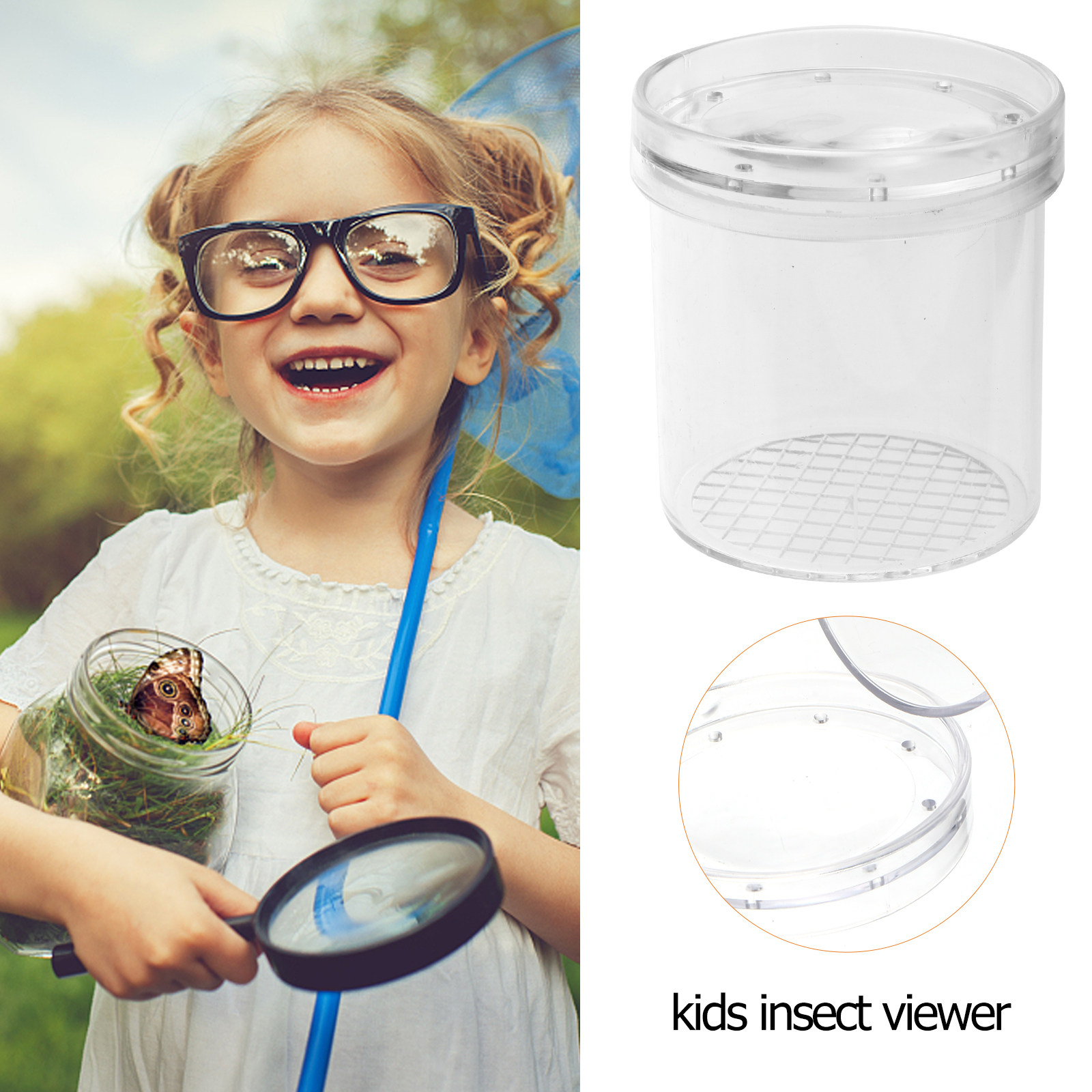 5Pcs Insect Viewer Magnifier f - Science Nature 评论和价格