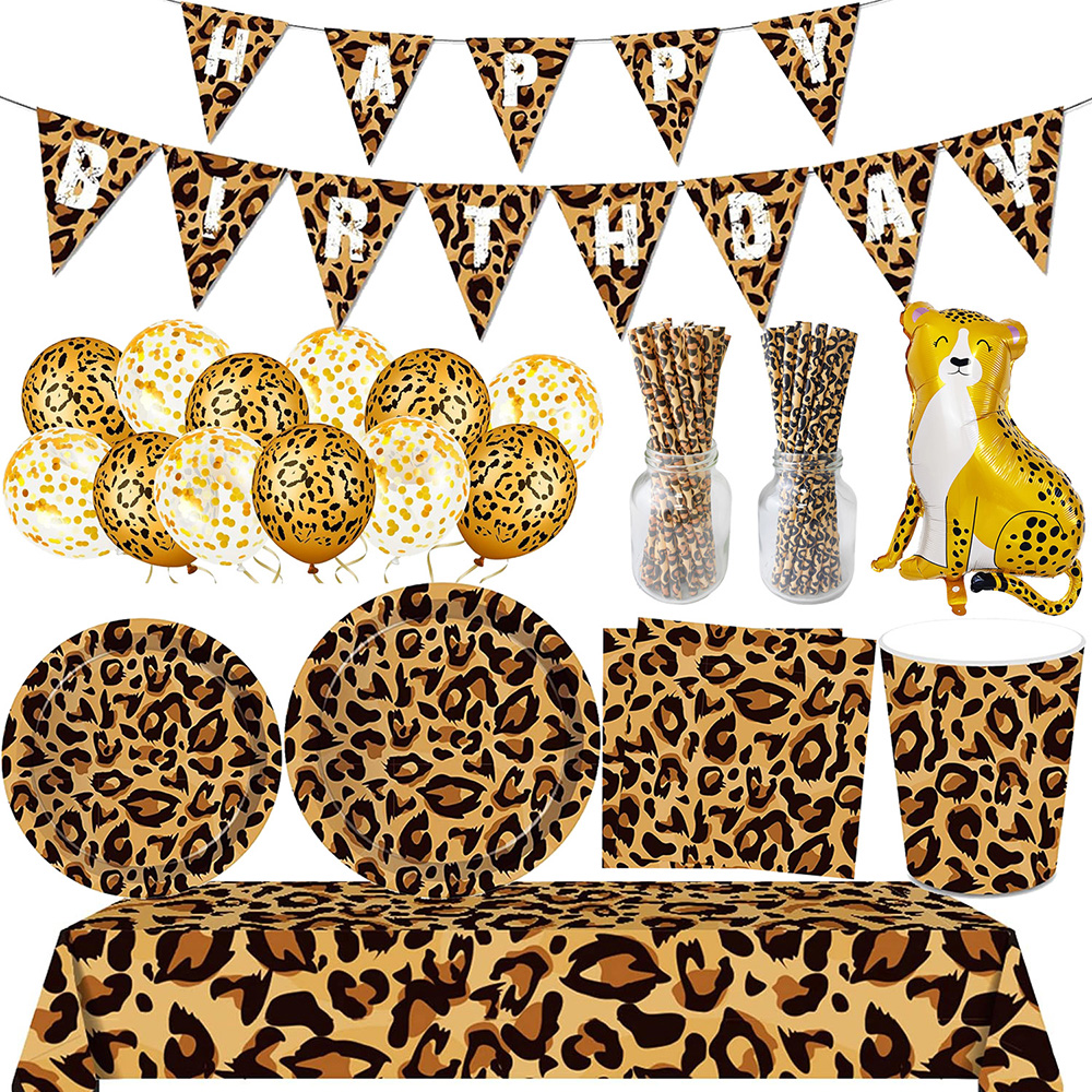 Cheetah Happy Birthday Decorat - Science Of Happiness 评论和价格