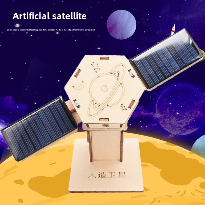 DIY Wooden Solar Satellite Mod - Science And Invention 评论和价格