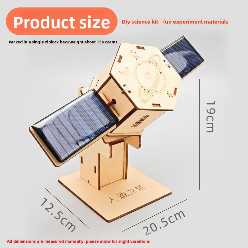 DIY Wooden Solar Satellite Mod - Science And Invention 评论和价格