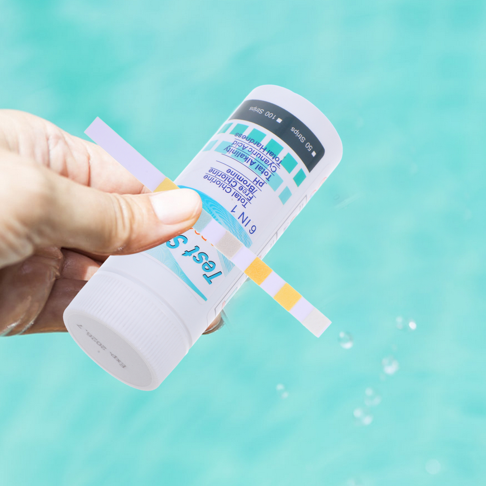 50Pcs Pool PH Test Strips 6 in - Ph Strip Test 评论和价格