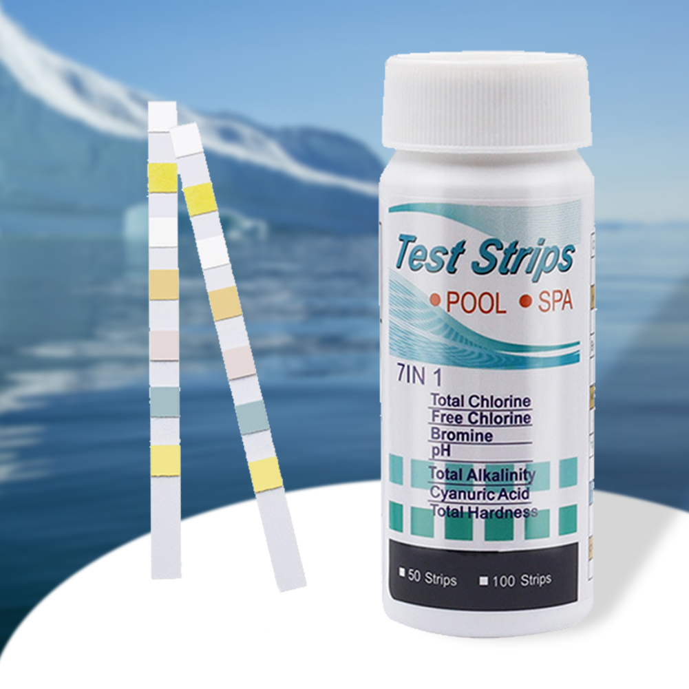 7 in 1 Swimming Pool PH Test P - Ph Strip Test 评论和价格