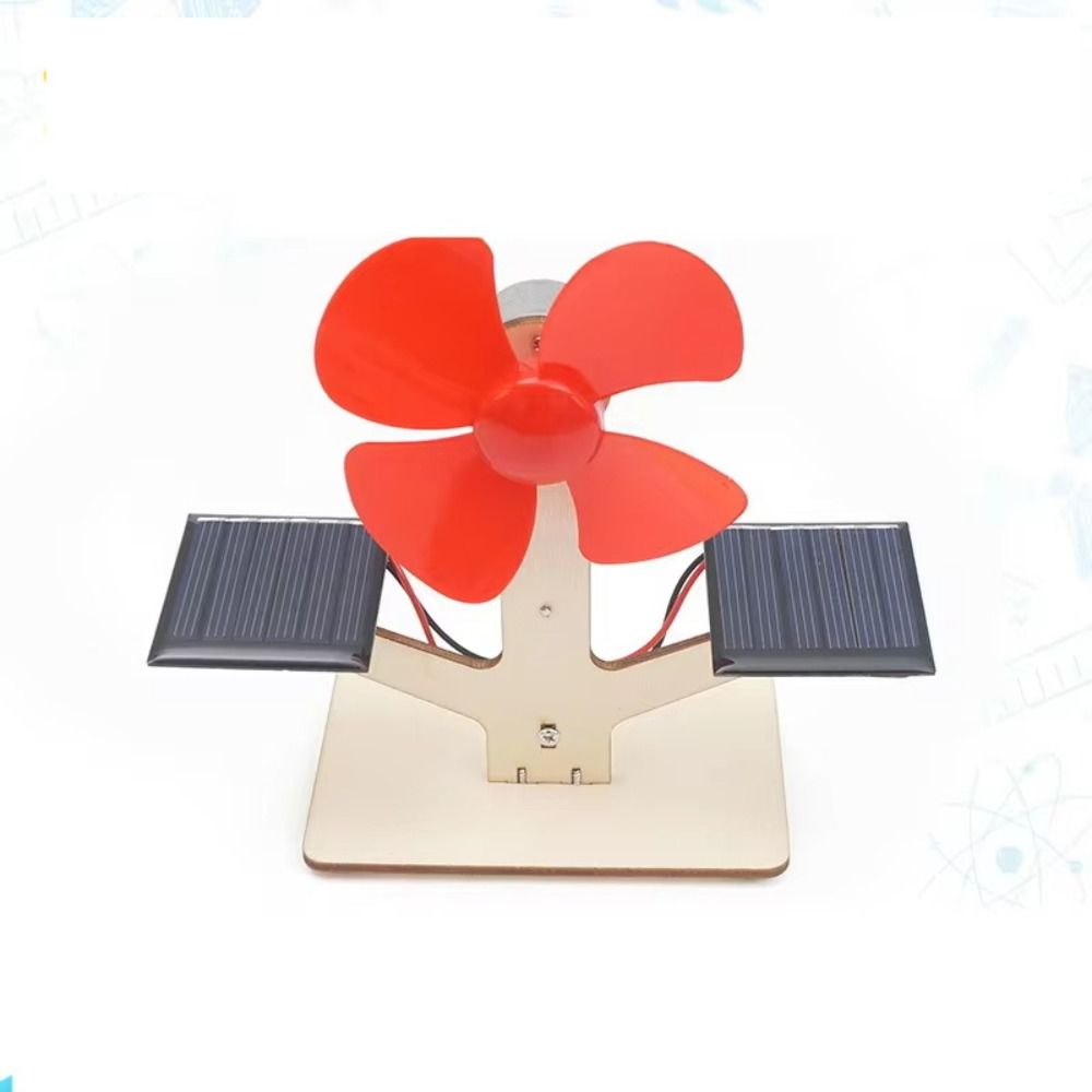 New Wood Plastic Solar Fan Toy - Science Toys Diy 评论和价格