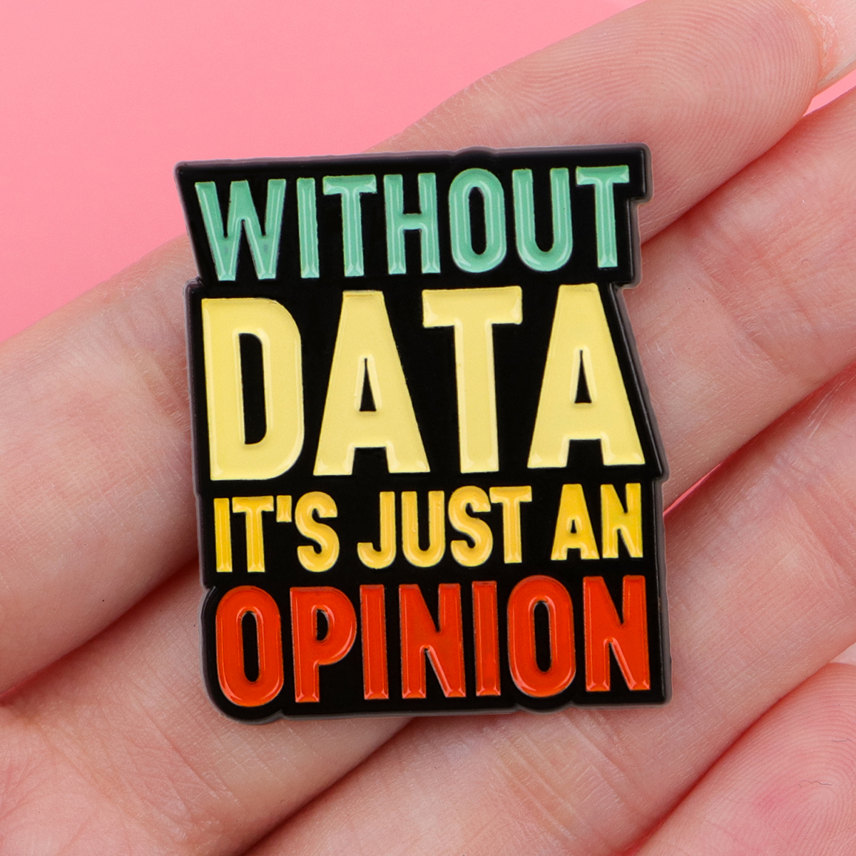 Funny Data Science Enamel Pin  - Science Buddies 评论和价格