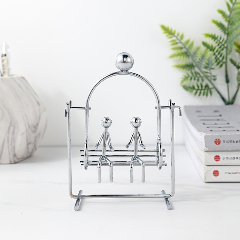 Lovers Swing Kinetic Art Balan - Newton Cradle Large 评论和价格