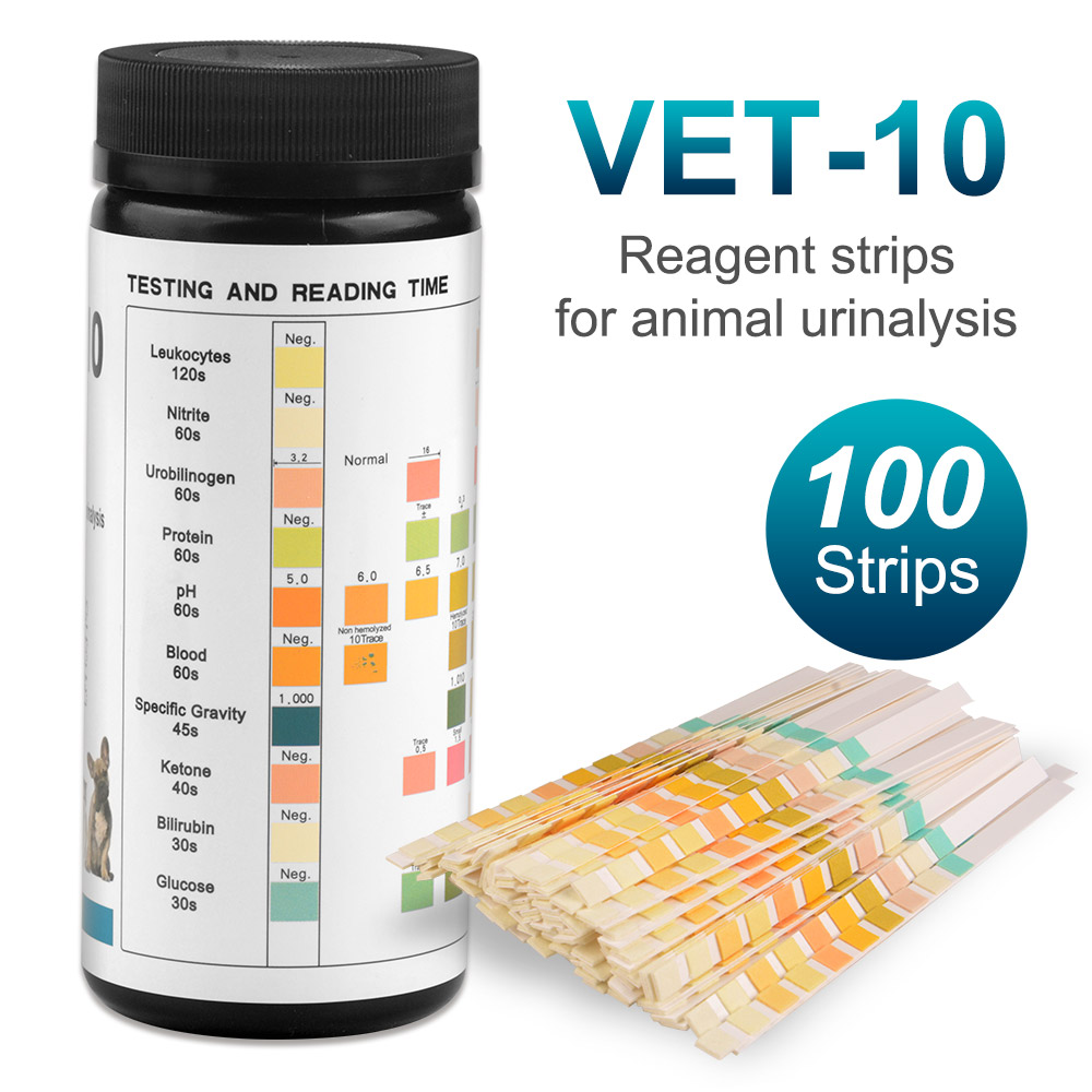 Pet Urine Testing Strips, 100  - Ph Strip Test 评论和价格