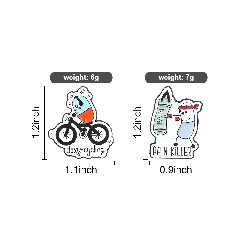 Doxy-cycling Enamel Pins Carto - Science Buddies 评论和价格
