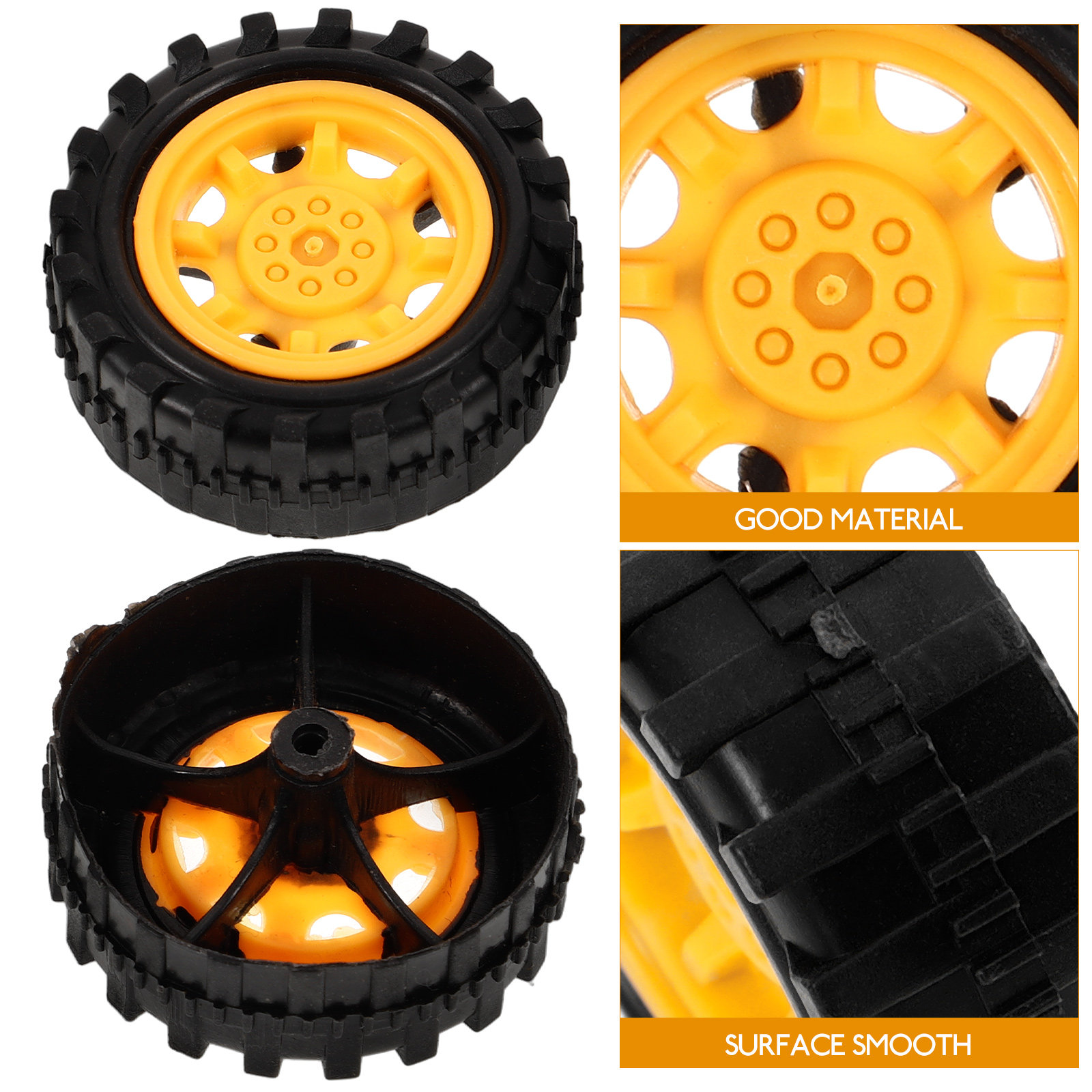 32Pcs Car Wheels Plastic Sturd - Science Project Diy 评论和价格