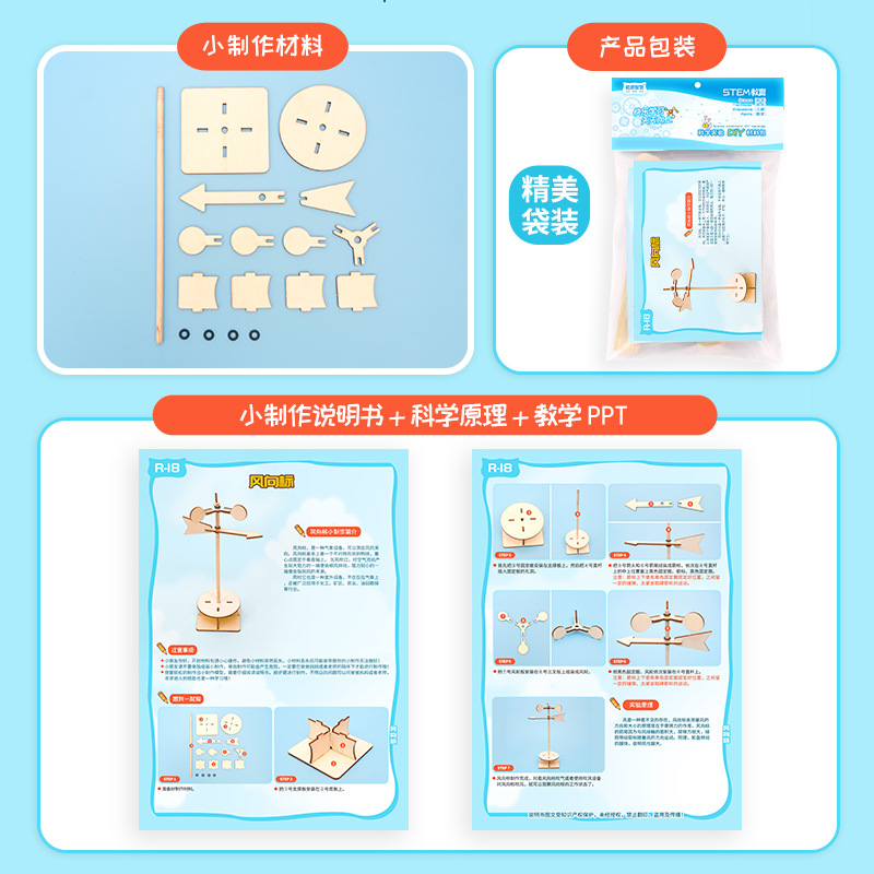 DIY FWind Vane Model Science T - Science Project Diy 评论和价格