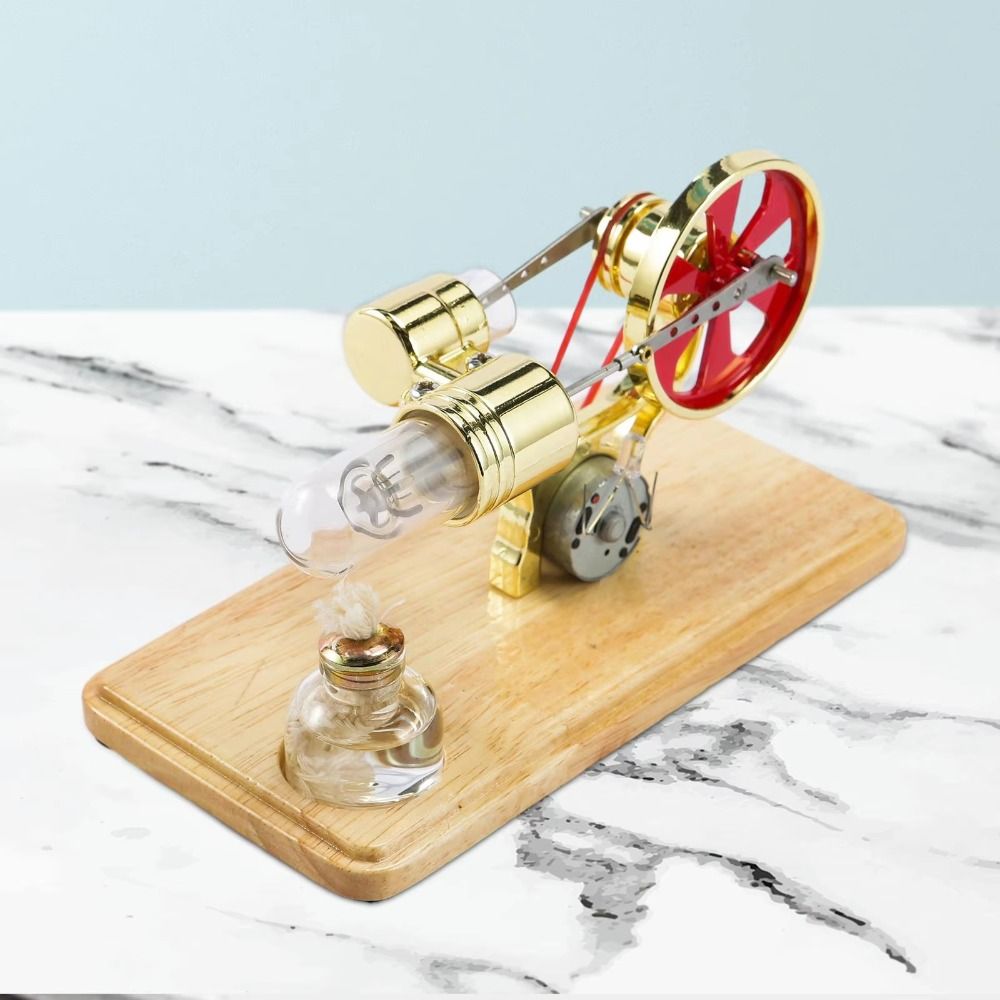 Colorful LED Stirling Engine M - Science And Invention 评论和价格