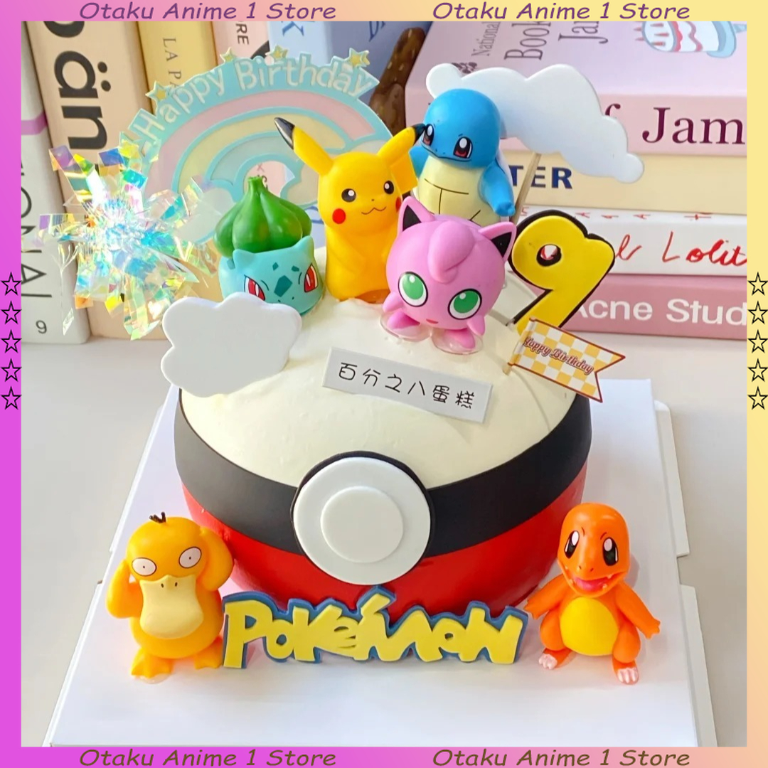 13PCS/SET Pikachu Cake Topper  - Science Of Happiness 评论和价格
