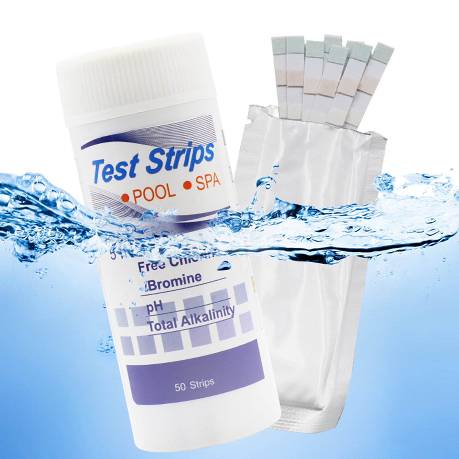 50pcs Multipurpose Chlorine PH - Ph Strip Test 评论和价格
